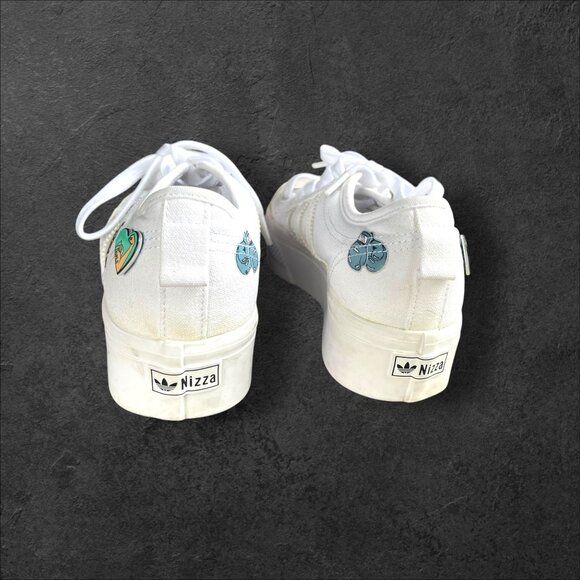 Adidas Nizza Low Platform ā„āÆMulti Print SzāÆ6.5 - Picture 3 of 9